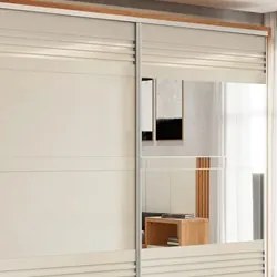 Guarda Roupa Casal com Espelho 267cm 2 Portas 100% MDF TW603E Freijó/O