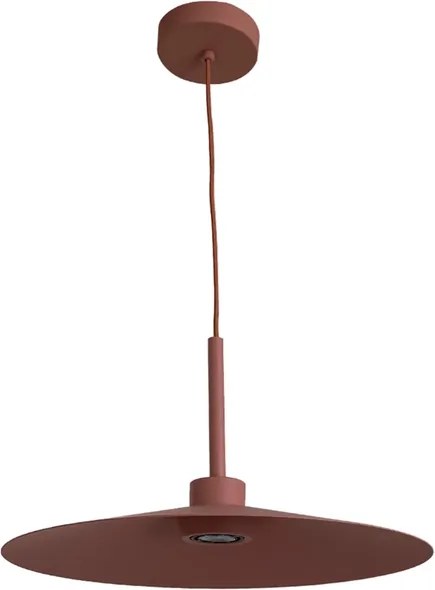Pendente Led Aluminio 7W 2700K 40Cm Plie - ROSÉ