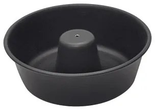Forma para Bolo e Pudim Tramontina Alumínio Antiaderente Starflon Preto 24 cm 2,6 L