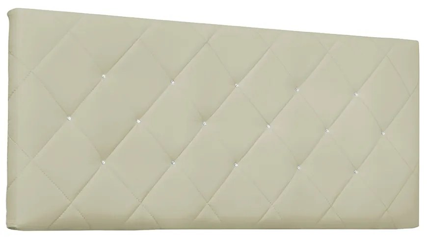 Cabeceira Painel Tânia Para Cama Box Casal 140 cm Corino - D'Rossi - Bege