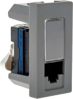 Módulo Tomada De Rede Lcs2 Rj45 Pial Plus+ - CINZA