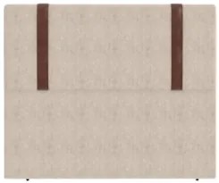 Cabeceira Cama Box Queen 160cm Estofada Glory Boucle Bege Z04 - Mpozen
