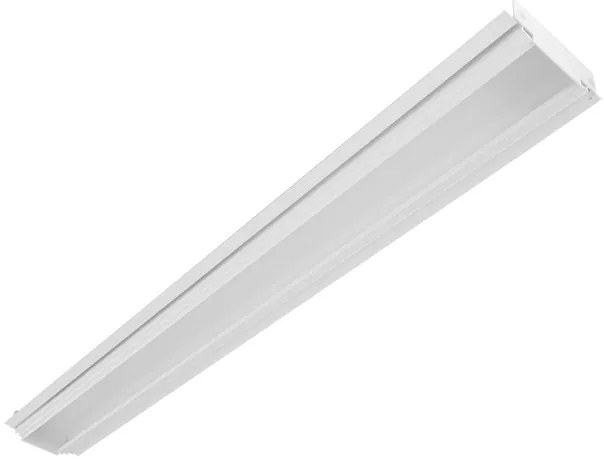 Perfil De Embutir Branco Para Fita Led 2m Lineup Dupla