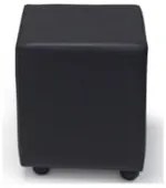 Puff Decorativo 38cm Diks com Rodízios Sintético C-05 - Domi