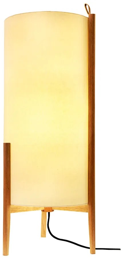 Luminária de Piso Madrid - Jequitibá e Off White