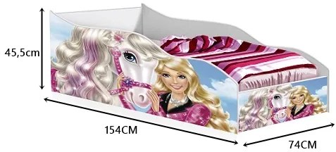 Cama Carro Infantil Princesa 500 – Gabrielli Móveis