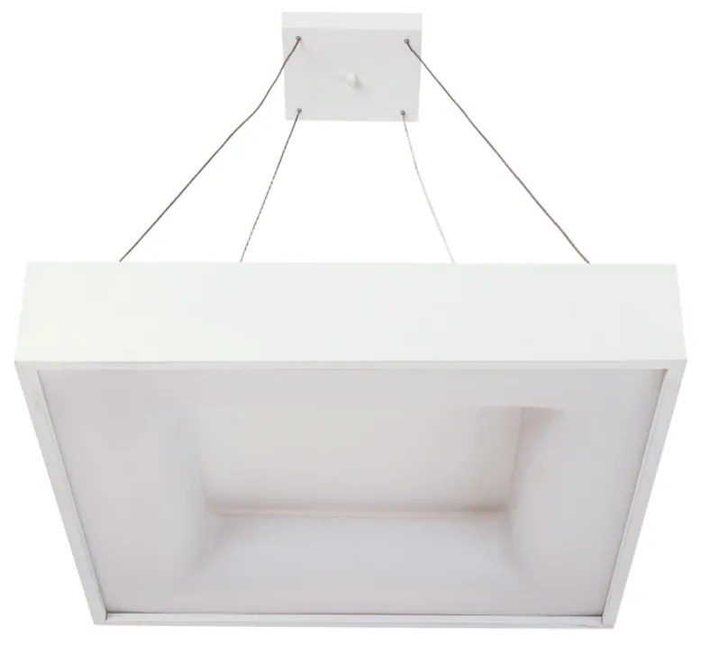 Pendente Belize 36X36Cm Led 24,4W Bivolt / Base Fechada | Usina 19011/... (TT-M Titânio Metálico, 3000k)