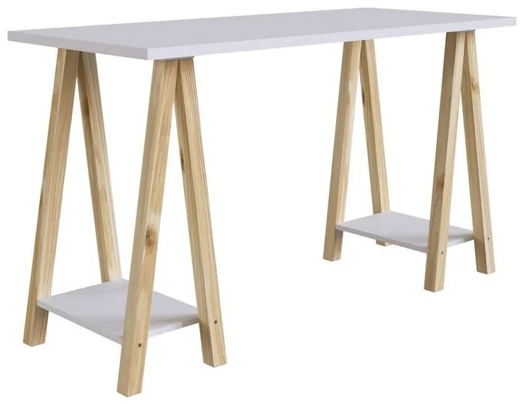 Mesa Cavalete Computador Escrivaninha Home Studio Pinus