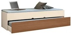 Quarto Infantil Modulado 4 Portas Com Bicama Chiara Off White/Carvalho