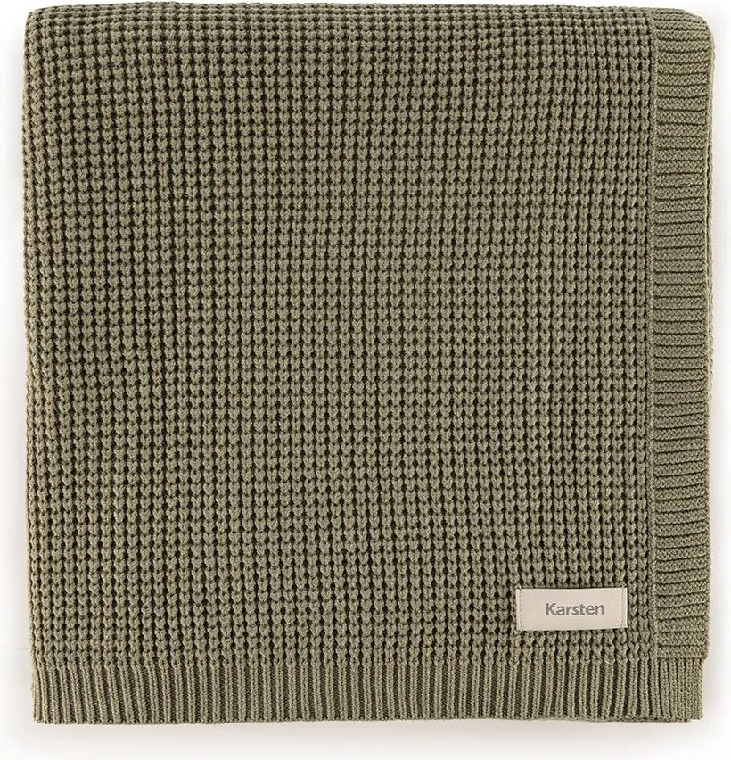 Manta Karsten Tricot Pierre - Trufa  120 x 175 cm