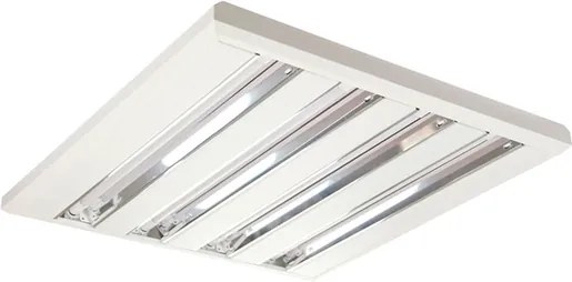 Luminaria Aluminio Sobrepor Branco