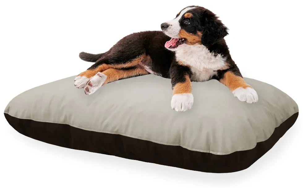 Almofada Cama Pet Mila Veludo Cores - Nude