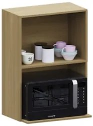 Armário de Cozinha 60cm Com Nicho Micro-ondas Mirella Freijó L01 - Mpo