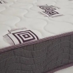 Colchão Solteiro Light Bordado Espuma D28 Selada 88x188x14cm - Ortobom