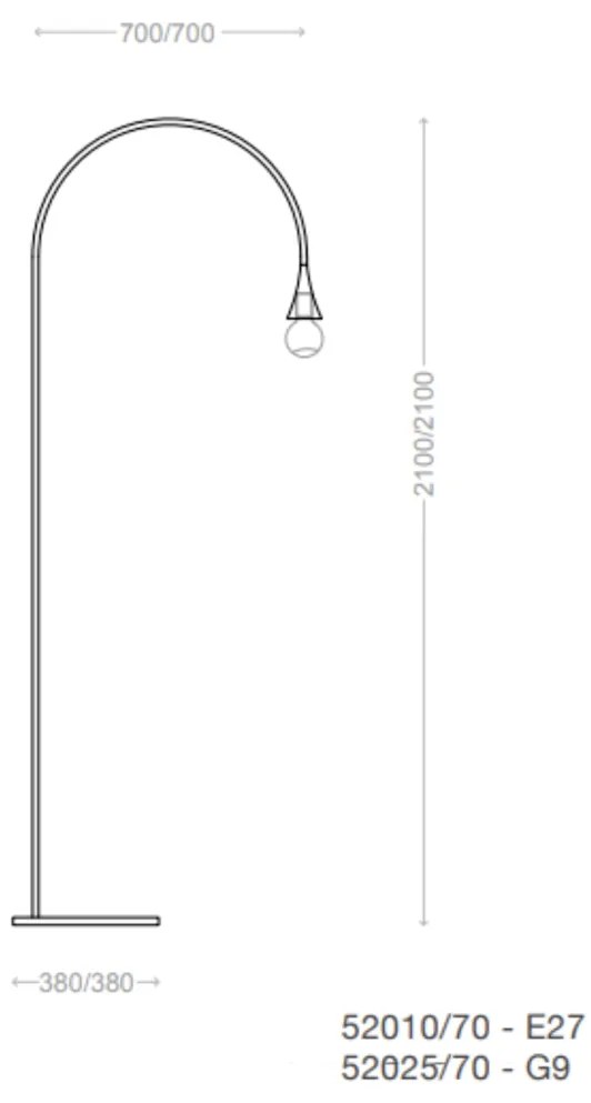 Luminária De Chão Jazz Pivô Base Piso 38X210X70Cm 1Xe27 - Usina 52010/... (OL-F - Verde Oliva Fosco)