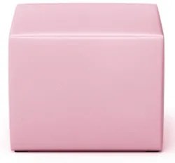 Poltrona de Amamentação Pés Madeira e Puff Lucy Z39  Sintético Rosa -