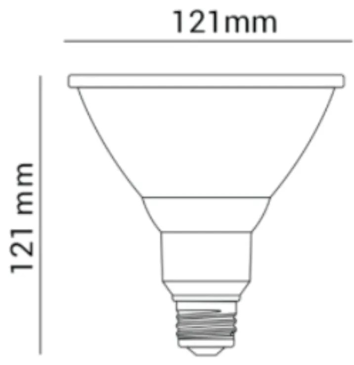 Lâmpada Par38 14W 1000Lm 4000K 36° Bivolt | Opus Lp 37240