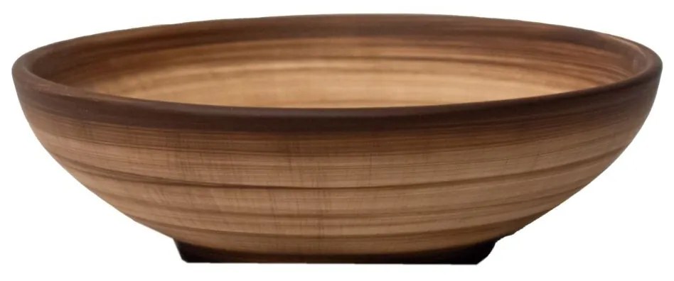 Vaso Cumbuca decorativo em Cerâmica Carolina Haveroth - Bamboo Fosco