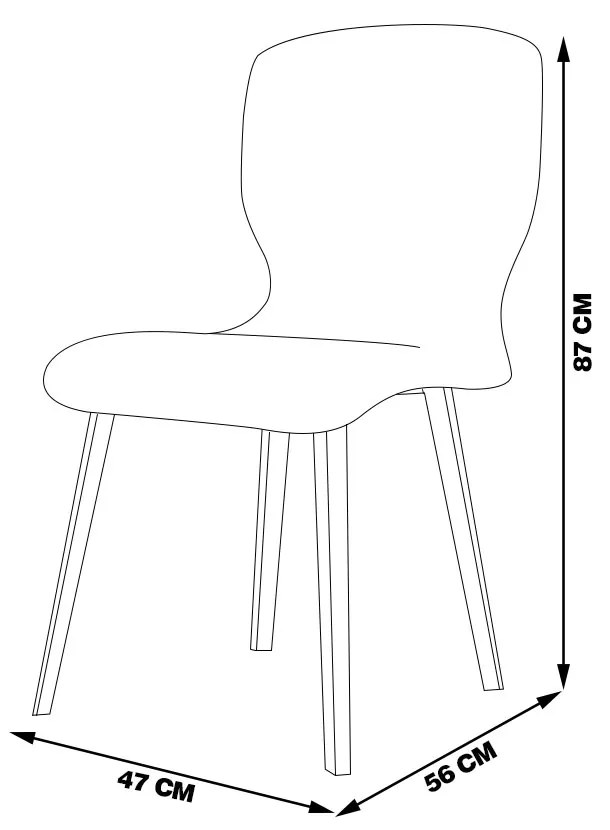 Kit 4 Cadeiras Decorativas Sala de Jantar Madeira Maciça Parker Linho Cinza Claro G13 - Gran Belo