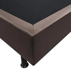 Base Box para Cama Casal King 192x203cm Bipartido Liz S05 Sintético Ma