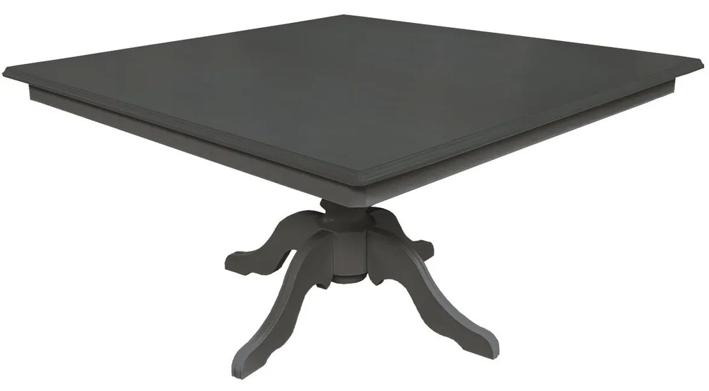 Mesa de Jantar Clássica Quadrada Altesse - Cinza Imperador  Kleiner