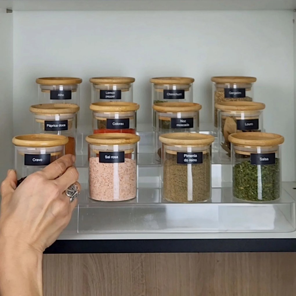 Organizador Multinível Extensível Clear