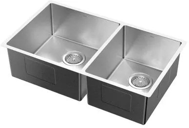 Cuba Dupla Docol Bistrô 76x44 cm Aço Inox Escovado