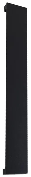Arandela Led Aluminio 20W 3000K Ip65 Shield - PRETO