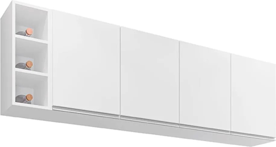 Armário Aéreo Apex MDP/BP Branco G96 - Gran Belo