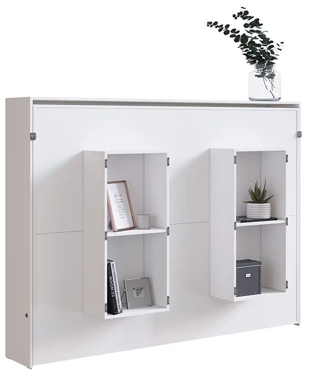 Cama Quarto Articulável Horizontal Casal Latino Retrátil - Branco