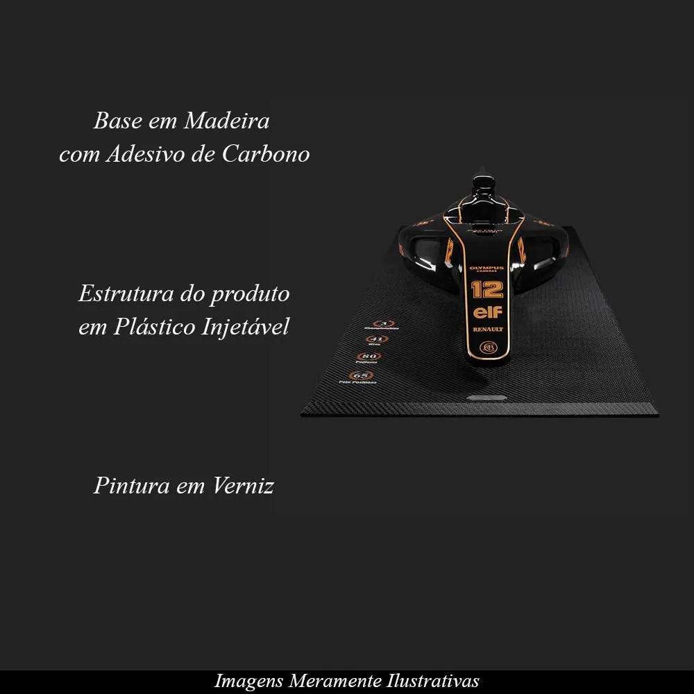 Quadro 3D Decorativo 120x50 Carro F1 LTS 97T Concept 2022 G53 - Gran Belo