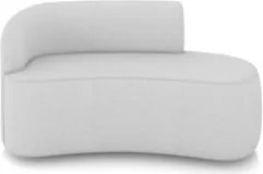 Sofá 2 Lugares 140cm Wendi e Poltrona Steve Linho Cinza I01 - Mpozena