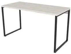 Kit 2 Mesas de Escritório Office 135cm Estilo Industrial Prisma C08 Sn