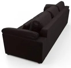 Sofá Retrátil 4 Lugares Para Sala 332cm Dijon Couro Bordô S07 - Mpozen
