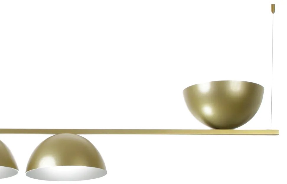 Pendente Eris 28X25X130Cm Metal Alumínio 4Xe27 - Old Artisan Pd-5849 (MARSALA)