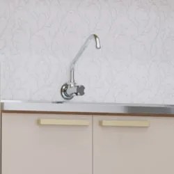 Armário Cozinha 5 Peças CP02 Com Pia Nádia Mocca/Avelã L01 - Mpozenato