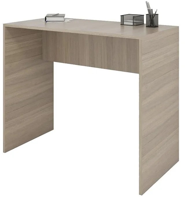 Mesa Escrivaninha Escritório Home Office Marrom Montana