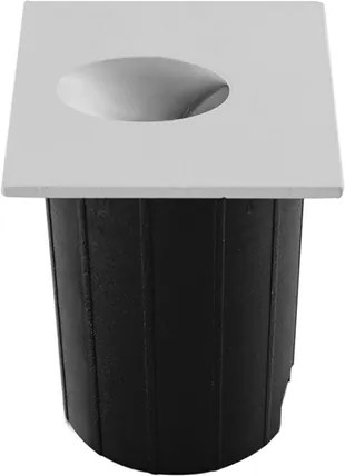 Balizador Led De Embutir Quadrado 2w 3000k Ip65 Beam - BRANCO