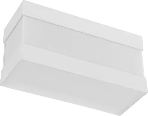Arandela Led Aluminio Branco 9W 1125Lm Bilbao - LED BRANCO FRIO (6500K)
