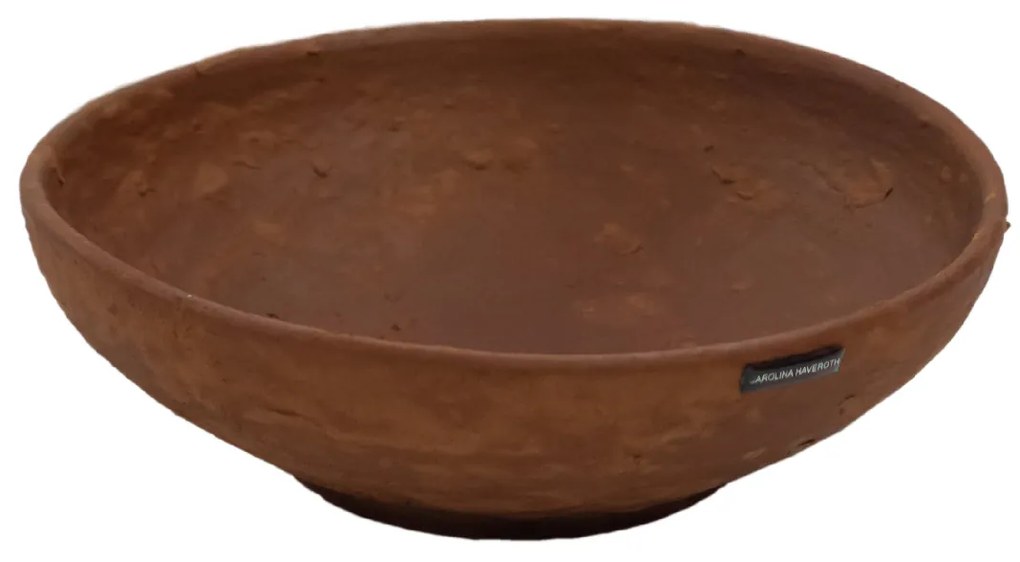 Vaso Cumbuca Decorativo em Cerâmica Carolina Haveroth - Machê Cobre Fosco  Kleiner