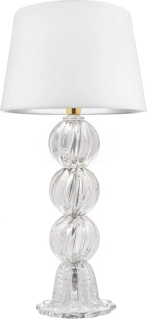 Abajur Murano Palles - Cristal Transparente  Cristal Transparente