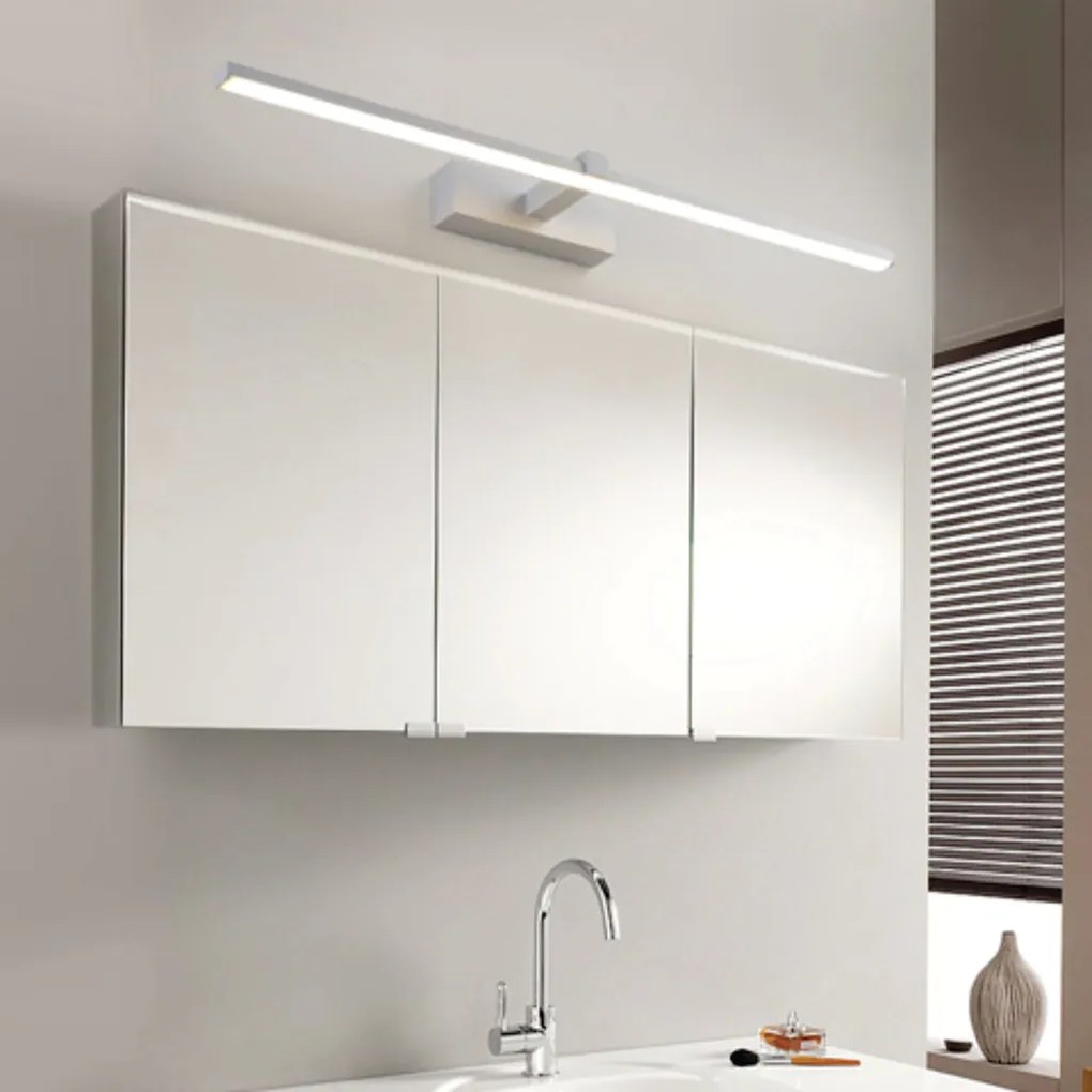 Arandela Aquila 40X15X5Cm Led 8W 3000K Ip44 Branco | Opus Hm 82765