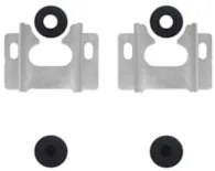 Suporte Fixo Universal Para TV LCD LED Cromado     - MPdecor