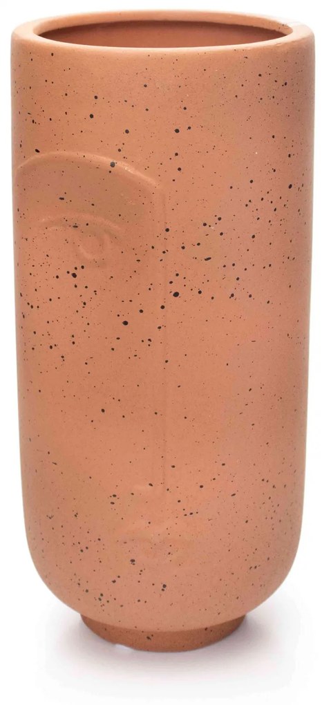 Cachepot Decorativo em Cerâmica Terracota 28x13 cm - D'Rossi
