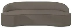 Sofá 3 Lugares para Sala de Estar Living 210cm Theo D06 Bouclê Castor