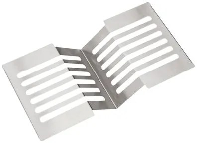 Escorredor de Pratos Tramontina em Aço Inox Scotch Brite para uso no Canal Organizador 30x15 cm