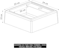 Gabinete Banheiro Liny Com Cuba e Espelheira Moscow Mel Z54 - Mpozenat