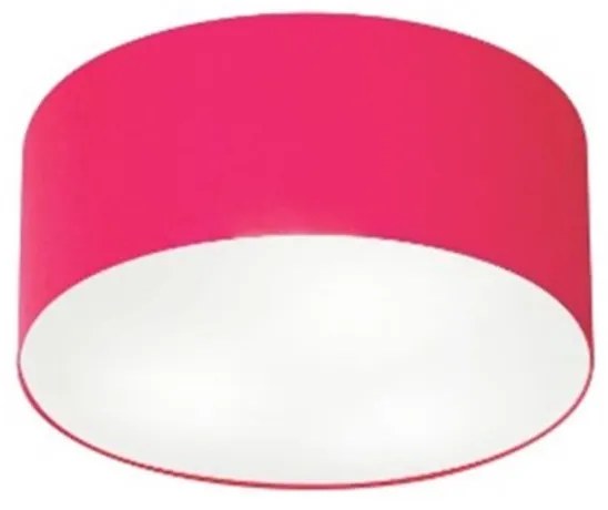 Plafon Para Sala Cilíndrico SL-3010 Cúpula Cor Rosa Pink