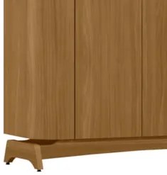 Buffet Aparador Sala de Estar 160cm 4 Portas Zuni Ypê N02   - Mpozenat