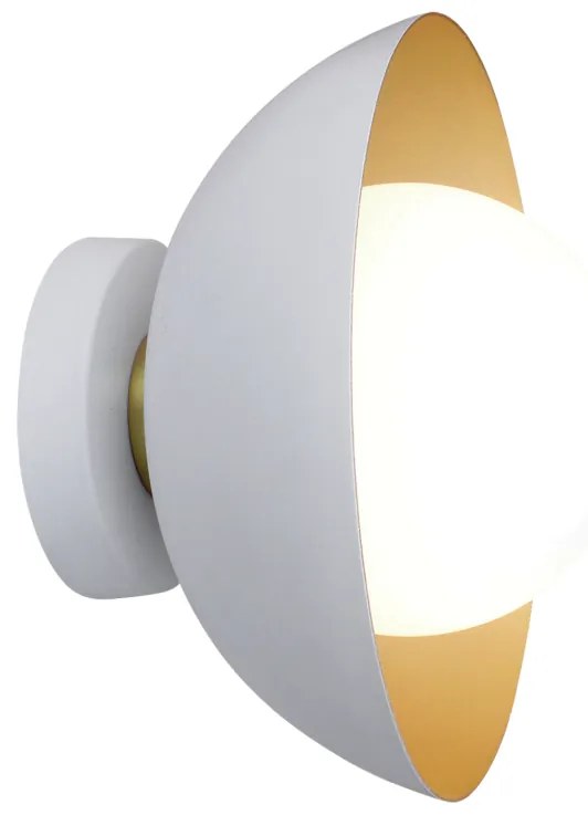 Plafon Bibelô Ø22,5X18Cm Globo Ø14Cm Fosco 1Xe27 G45 Mini Bulbo Anel D... (BT - Branco Texturizado, Igual Primeira Cor)